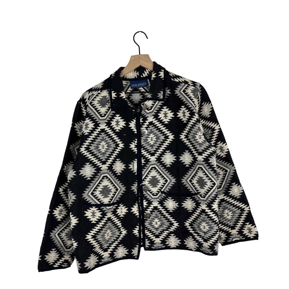 Vintage lagenlook festival carpet jacket medium